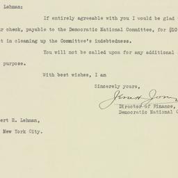 Letter: 1928 January 26