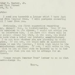 Letter: 1948 January 21
