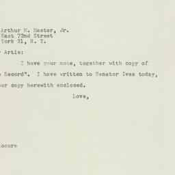 Letter: 1948 January 14