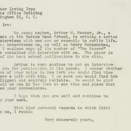 Letter: 1948 January 14