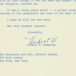 Letter: 1961 June 1