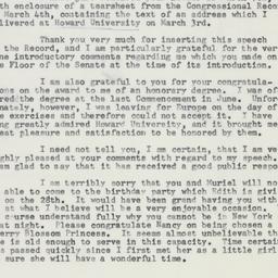 Letter: 1958 March 11
