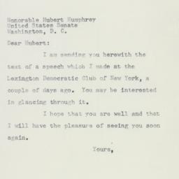 Letter: 1957 January 21