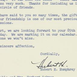 Letter: 1958 April 9
