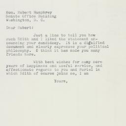 Letter: 1960 January 2