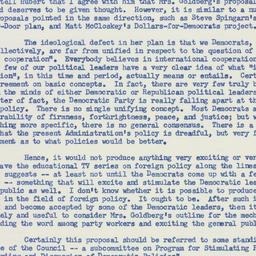 Memorandum: 1957 April 13