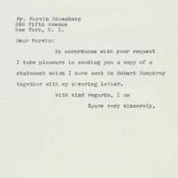 Letter: 1960 September 17