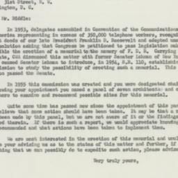 Letter: 1958 April 8