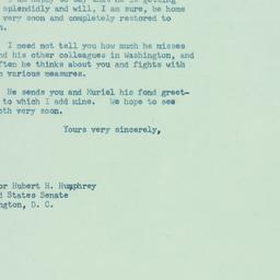 Letter: 1957 October 14