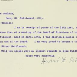 Letter: 1917 April 20