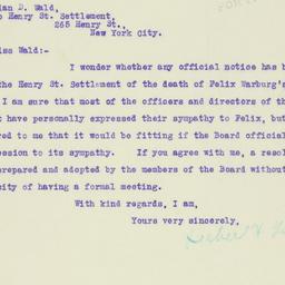 Letter: 1921 October 28