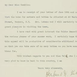 Letter: 1919 June 25