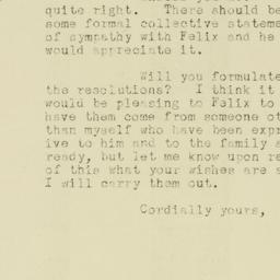 Letter: 1921 October 29
