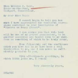 Letter: 1934 March 26