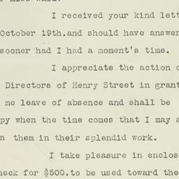 Letter: 1917 October 29