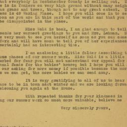 Letter: 1919 June 18