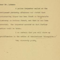 Letter: 1926 December 23