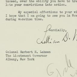 Letter: 1931 April 2