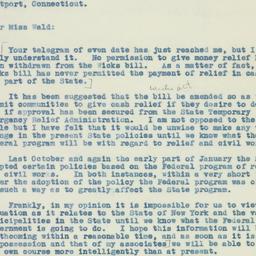 Letter: 1934 February 2