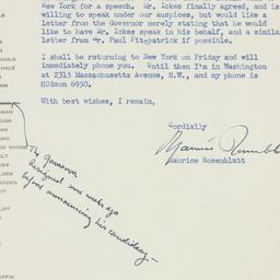 Letter: 1949 September 22