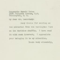 Letter: 1950 March 23