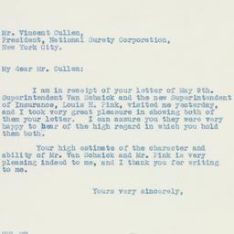 Letter: 1935 May 11