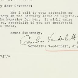 Letter: 1934 January 26