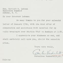 Letter: 1936 January 20