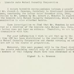 Letter: 1932 December 8