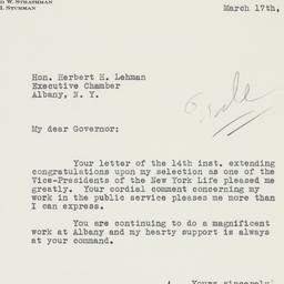 Letter: 1936 March 17