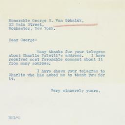 Letter: 1936 March 14