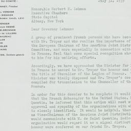 Letter: 1939 July 31