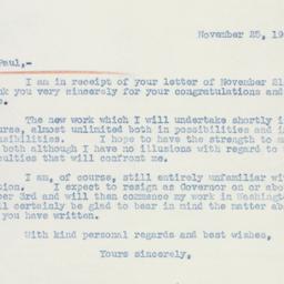 Letter: 1942 November 25