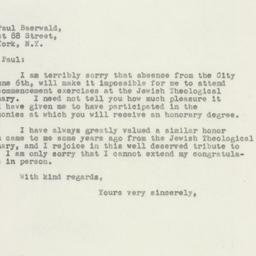 Letter: 1948 May 29
