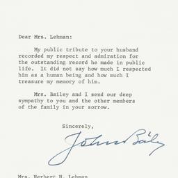 Letter: 1963 December 6