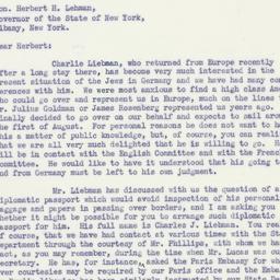 Letter: 1933 July 17