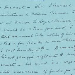Letter: 1947 November 24