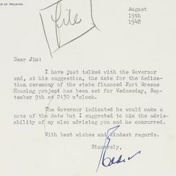 Letter: 1942 August 19
