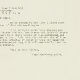 Letter: 1948 June 8