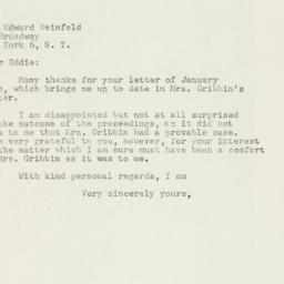 Letter: 1948 January 15