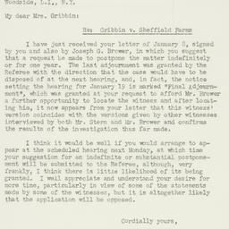 Letter: 1948 January 13