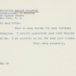 Letter: 1942 April 2