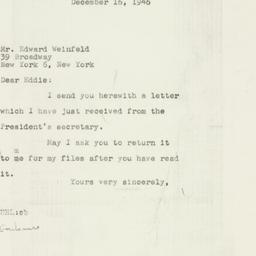 Letter: 1946 December 16