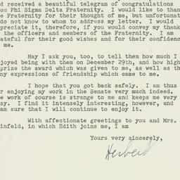 Letter: 1950 January 9