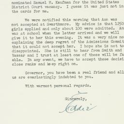Letter: 1948 May 17