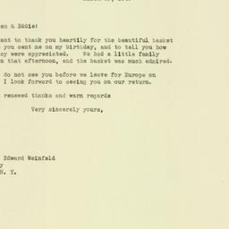 Letter: 1949 March 30