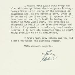Letter: 1948 September 17
