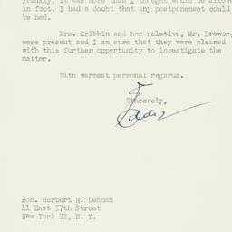 Letter: 1948 January 19