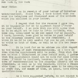 Letter: 1946 December 1