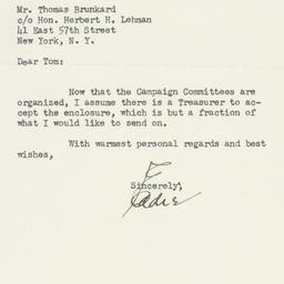 Letter: 1949 September 21
